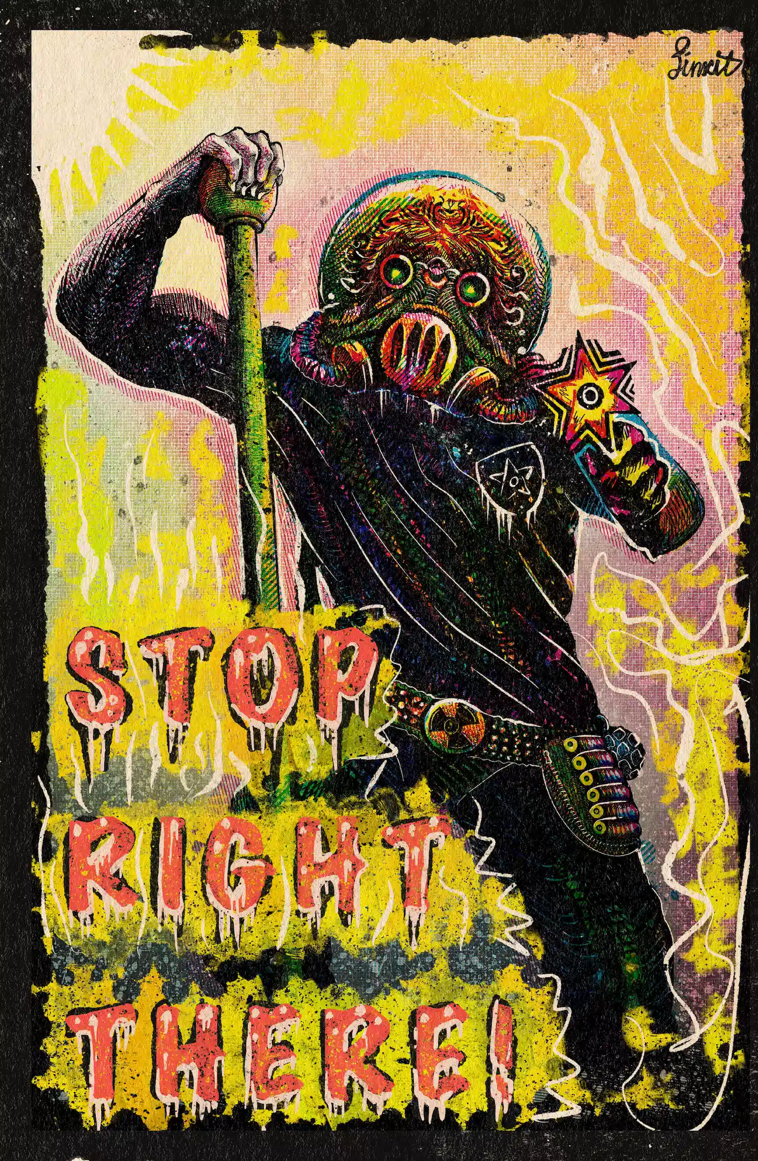 'Retro-Ranger' -artwork by dimsaewel